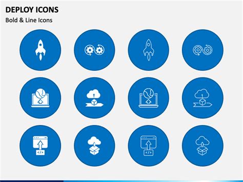 Deploy Icons Powerpoint Template Ppt Slides