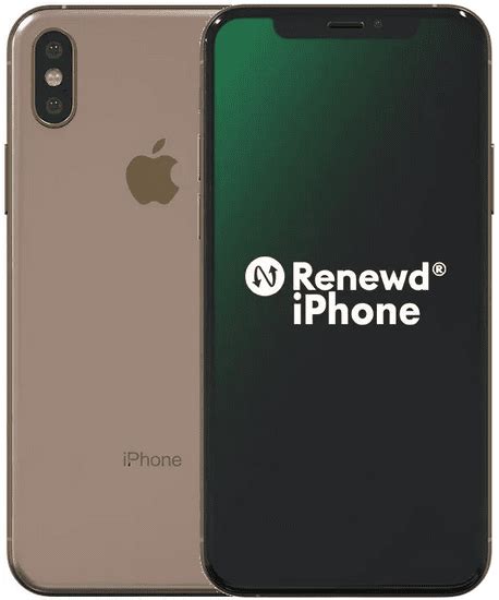 Apple Refurbished Iphone Xs 256gb Gold Renewd Mallsk