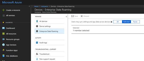 No more copying down dispatch information or trying to. Enable Enterprise State Roaming in Azure Active Directory ...