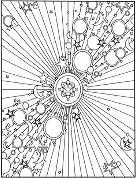 Night Sky Coloring Pages