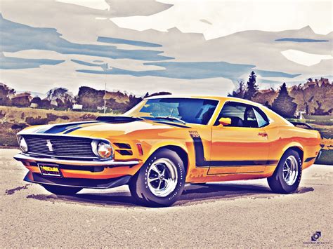 Wallpaper Sports Car Ford Classic Car Land Vehicle Automotive