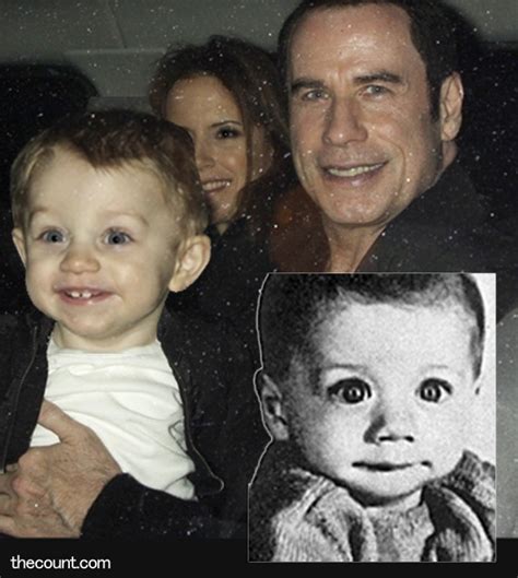 Benjamins Looks Just Like His Dad John Travolta Thecount Com