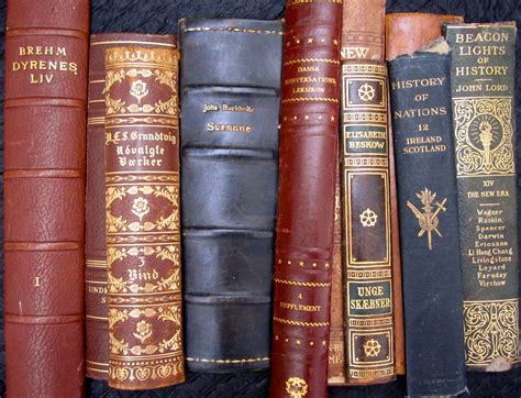 Antique And Vintage Book Spines Available At Uncannyartist