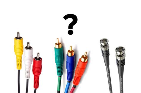 Composite Vs Component Vs Sdi Cables Whats Best Media Transfer