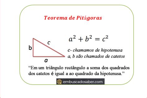 Demonstrações Do Teorema De Pitágoras