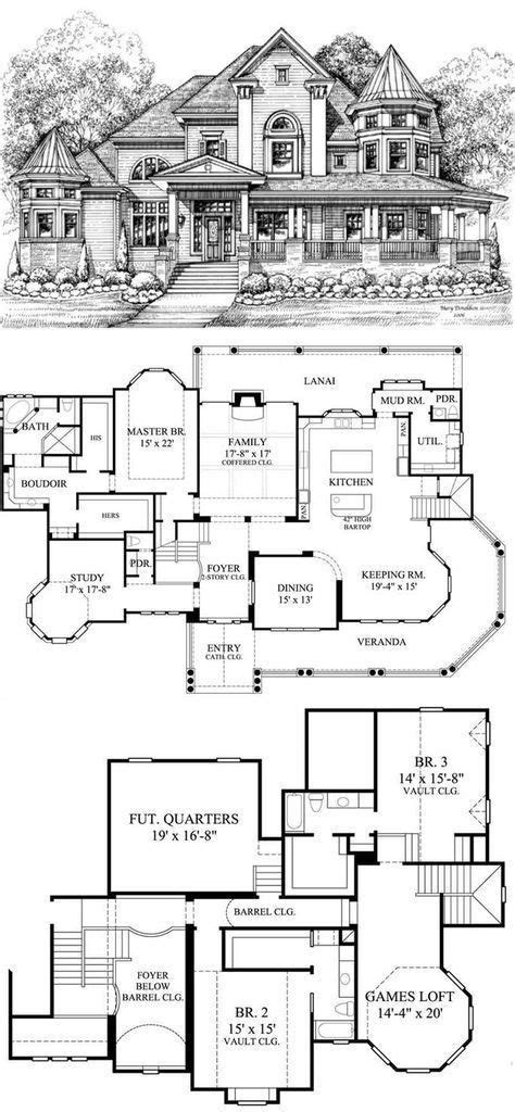 Pin By Izabel Velikova On Floor Plans To Build Victorian House Plans