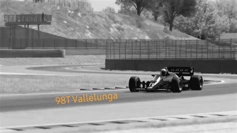 Assetto Corsa Lotus 98T Vallelunga Club 0 38 581 PB Hotlap No
