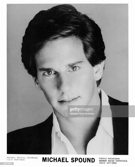 Michael Spound In A Publicity Portrait From The Television Series News Photo Getty Images