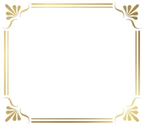 Gold Frame Picture Frame Photo Frame Transparent Image And Clipart