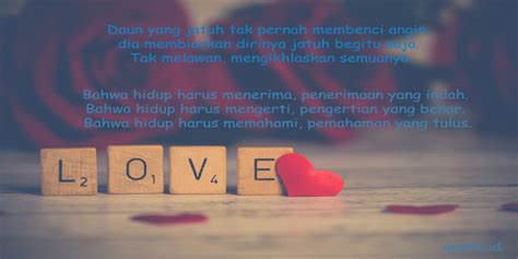 Mengunggah status medsos berisi quotes cinta dari novel, membuat pesanmu terasa lebih menarik dan bermakna. Bahagiakan Pasanganmu dengan Kumpulan Quotes Cinta dari ...