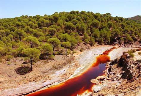 Red River Rio Tinto In Andalusia