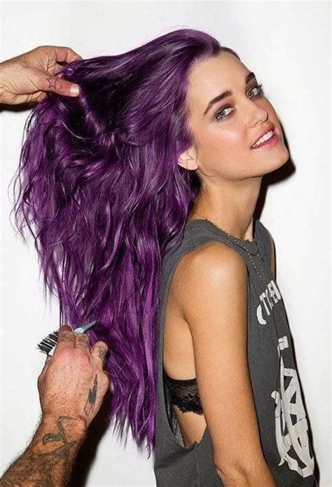 30 Cute Purple Hairstyle Ideas For This Season Hair Styles Purple