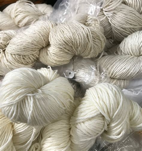 Ready To Dye Natural Yarns Now Available Quixotic Fibers