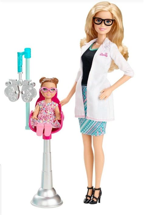 Barbie Careers Eye Doctor Doll Playset