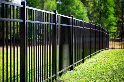 Black Aluminum Fences Vs Wrought Iron Learn More Here
