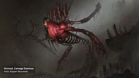 Drivnod Carnage Dominus Mtg Art From Phyrexia All Will Be One Set By