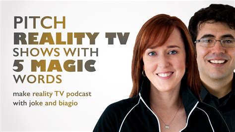 The tv show pitch template. Pitch Reality TV Shows with 5 Magic Words - YouTube