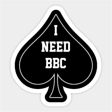 i need bbc queen of spades bbc lover sticker teepublic