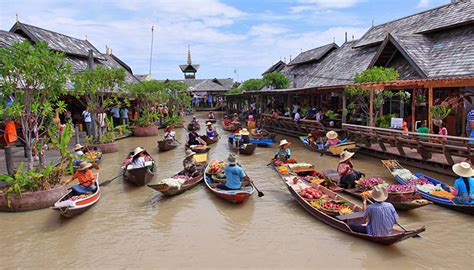 Cẩm nang khám phá chợ nổi Pattaya chợ nổi bốn miền