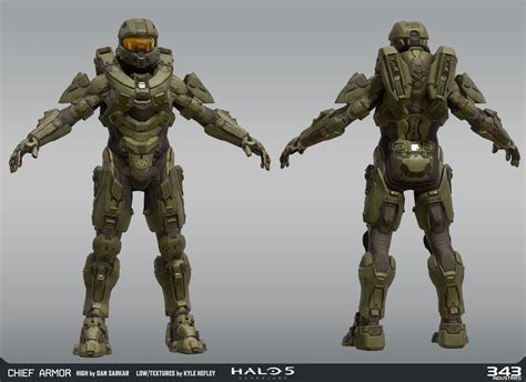 Artstation Halo 5 Master Chief Kyle Hefley Halo Armor Halo 5