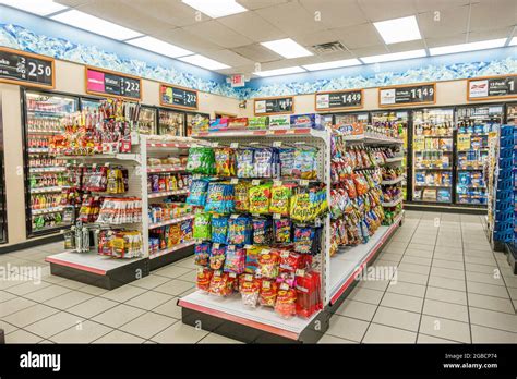 Convenience Store Interior Snack Hi Res Stock Photography And Images Alamy