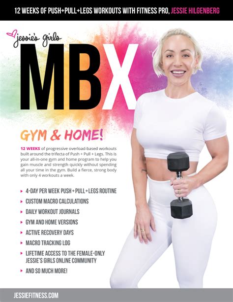 Jessies Girls Mbx Jessie Fitness