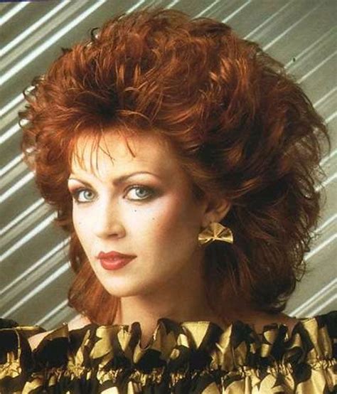 1980s The Period Of Women Rock Hairstyle Boom 80s Hair 80s Big