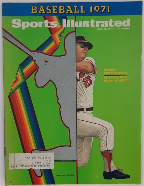 Vintage Sports Illustrated Magazine With Baltimores Boog Etsy
