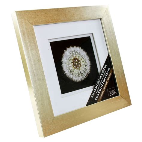 Champagne Gallery Frame with Double Mat by Studio Décor® | Studio decor, Gallery frame, Frames ...