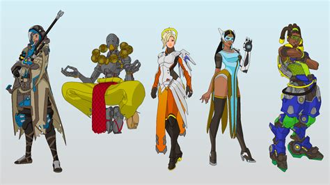 Overwatch Supports X Post From Roverwatch Rmspaint