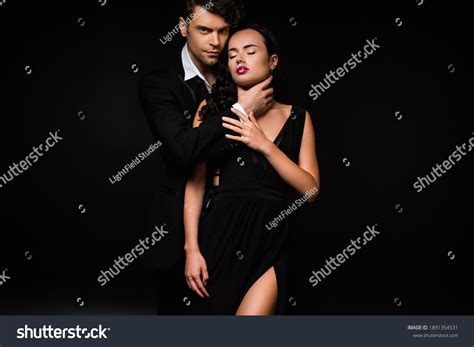 Passionate Man Choking Sexy Submissive Woman Stock Photo Shutterstock