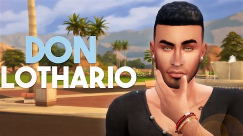Don Lothario The Sims 4 Townie Makeover Youtube