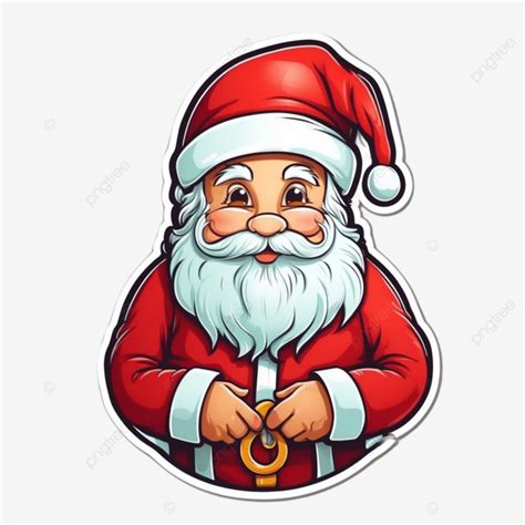 Santas Face Detail Png Vector Psd And Clipart With Transparent