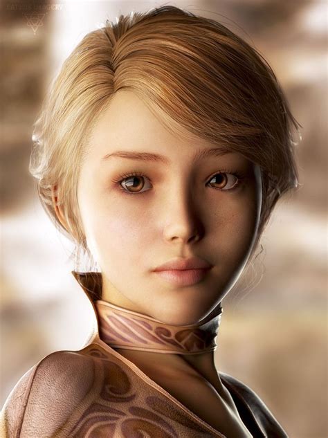 Fresh Cg Girl Models And D Character Designs For Your Inspiration