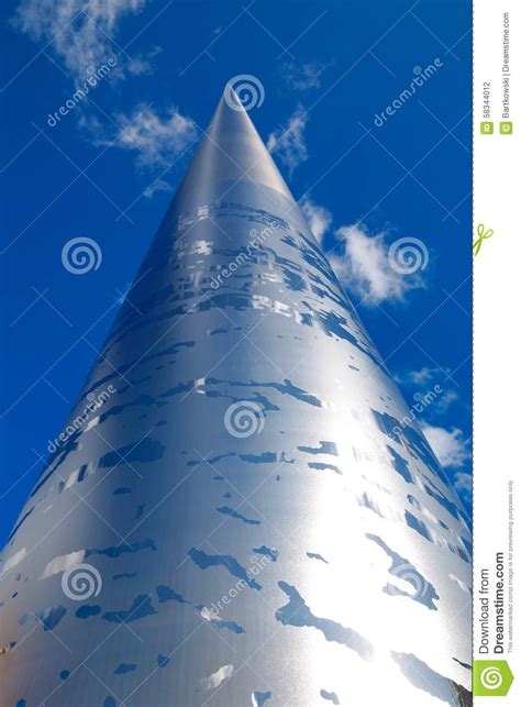 The Spire Of Dublin Also Known As Spike Editorial Image Cartoondealer