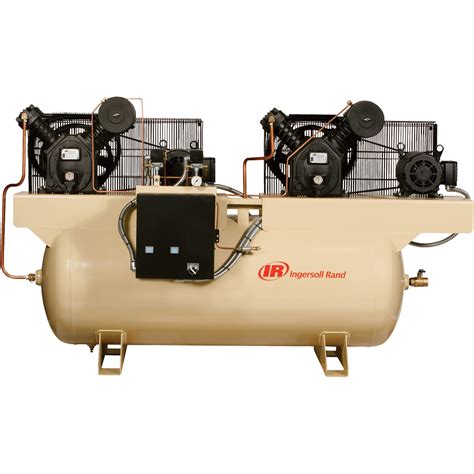Free Shipping — Ingersoll Rand Air Compressor — Duplex 5 Hp 230 Volt