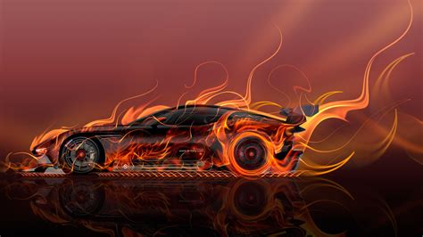 View Car Fire Super Cool Wallpapers Images
