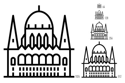 European Capitals Icon Set By József Balázs Hegedüs On Dribbble