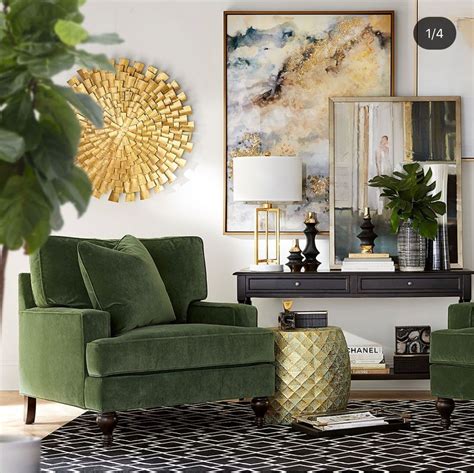 30 Green And Gold Room Decoomo