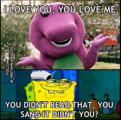 Barney Hugging Meme