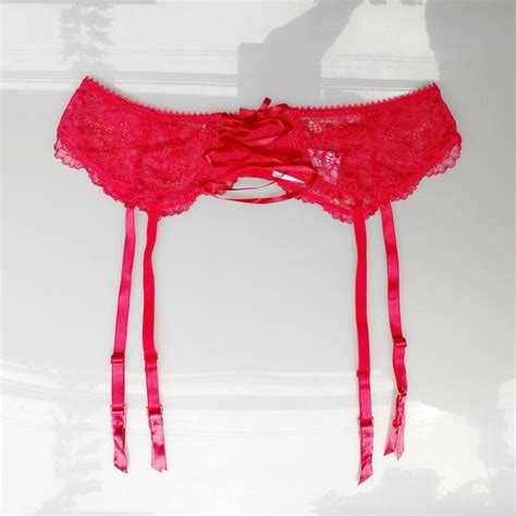 Lace Bondage Bow Fashion Women Sexy Garter Belts For Stockings Female