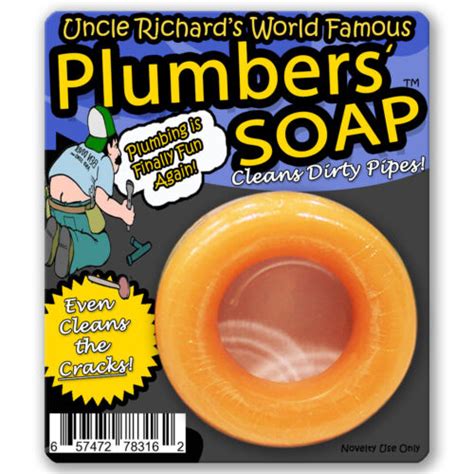 plumbers soap for men funny stocking stuffer fun gag ts naughty ebay
