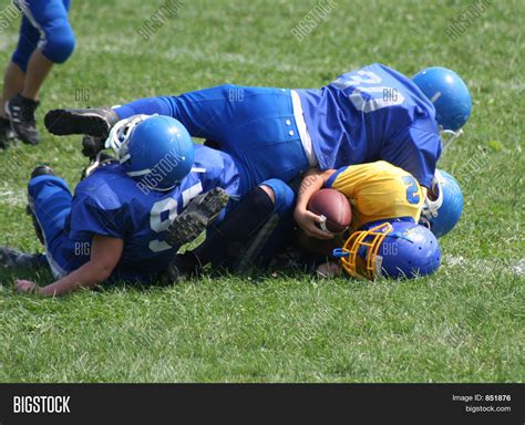 Football Tackle 1 Image And Photo Free Trial Bigstock