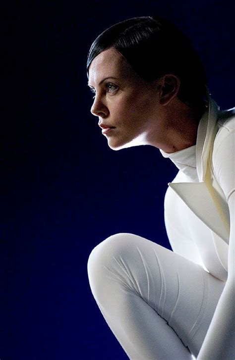 But as she goes deeper into her mission, aeon uncovers some shocking secrets that jeopardize the mission – and her life. Aeon Flux - Charlize Theron - 2005