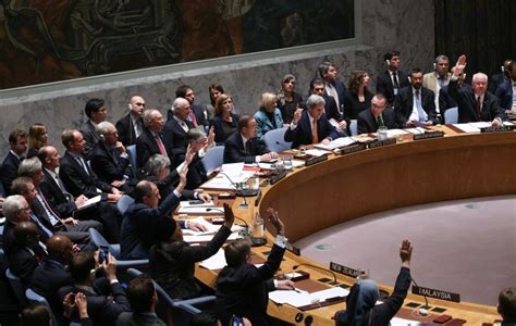 United Nations Security Council Approves Syria Peace Plan