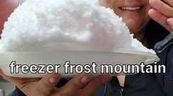 freezer frost/fresh freezer frost/freezer frost scraping #freezerfrost