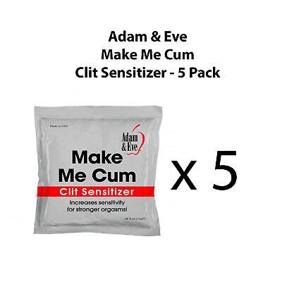 Adam Eve Make Me Cum Clit Sensitizer Gel Ml Foil Pack Pk Travel Sized Ebay