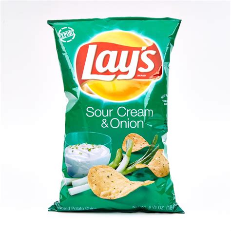 Lays Sour Cream And Onion 6 12 Oz 1842g Sweets From Heaven