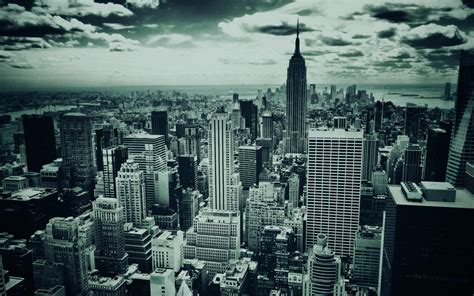 Cityscape Monochrome New York City Hd Wallpapers Desktop And Mobile