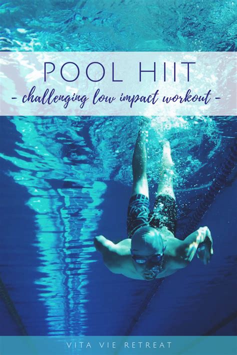 Pool Hiit Workout — Vita Vie Retreat Hiit Workout Pool Workout Hiit